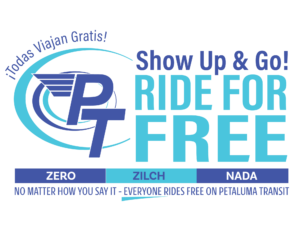 Everyone Rides Free on Petaluma Transit