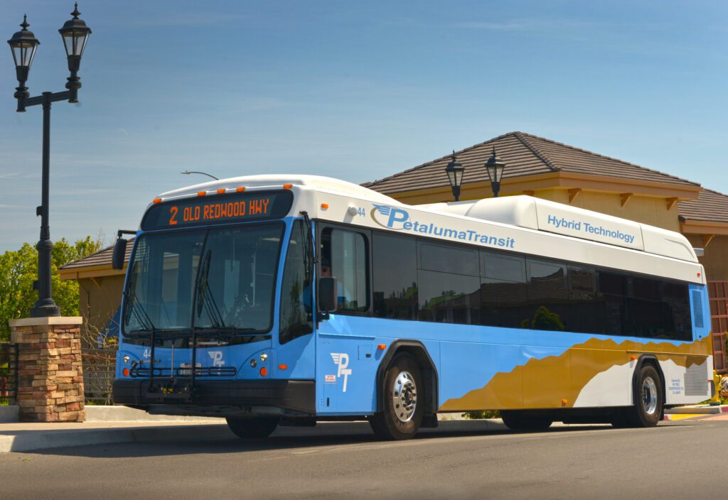 Petaluma Bus Background Image