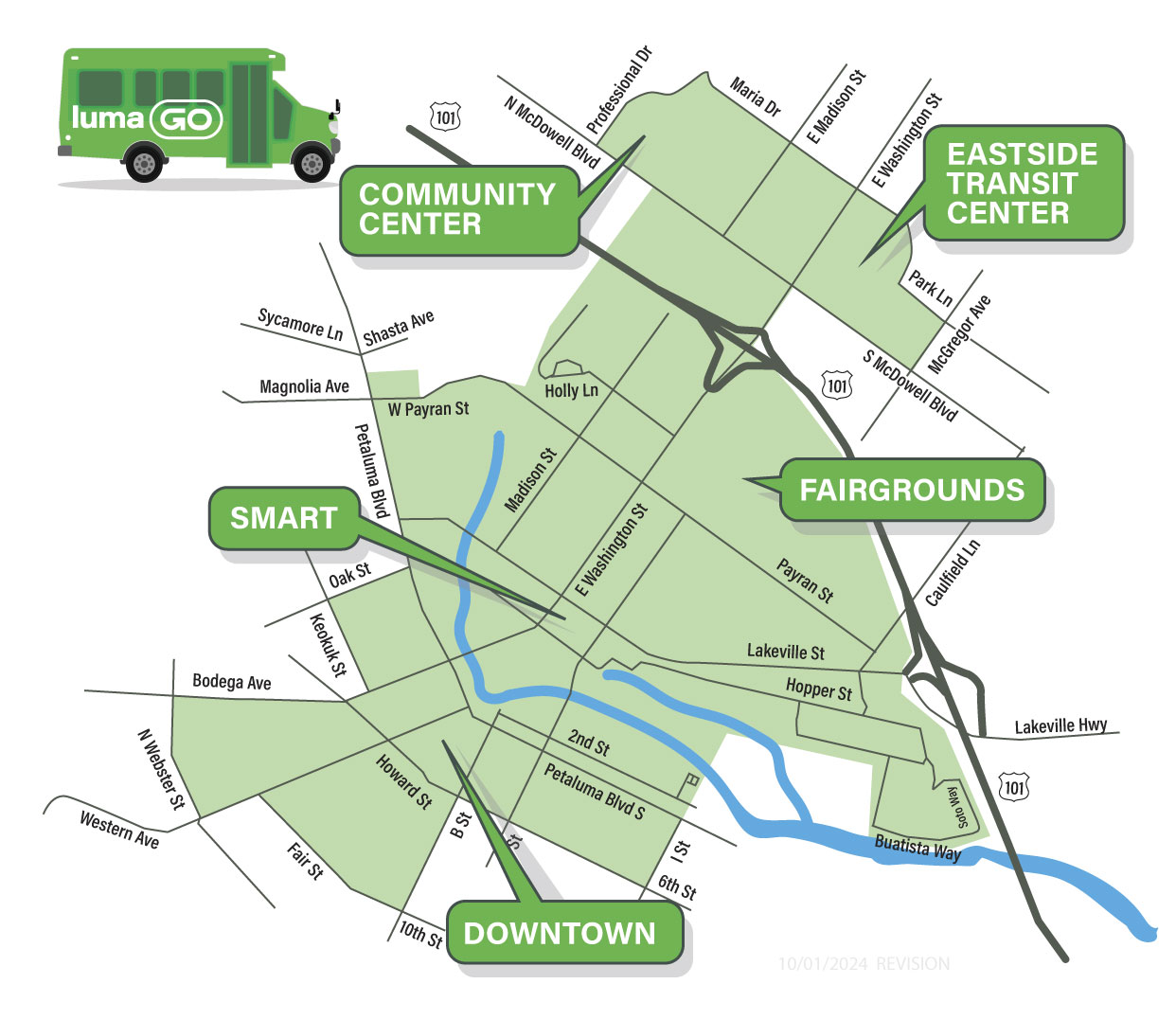 service area map